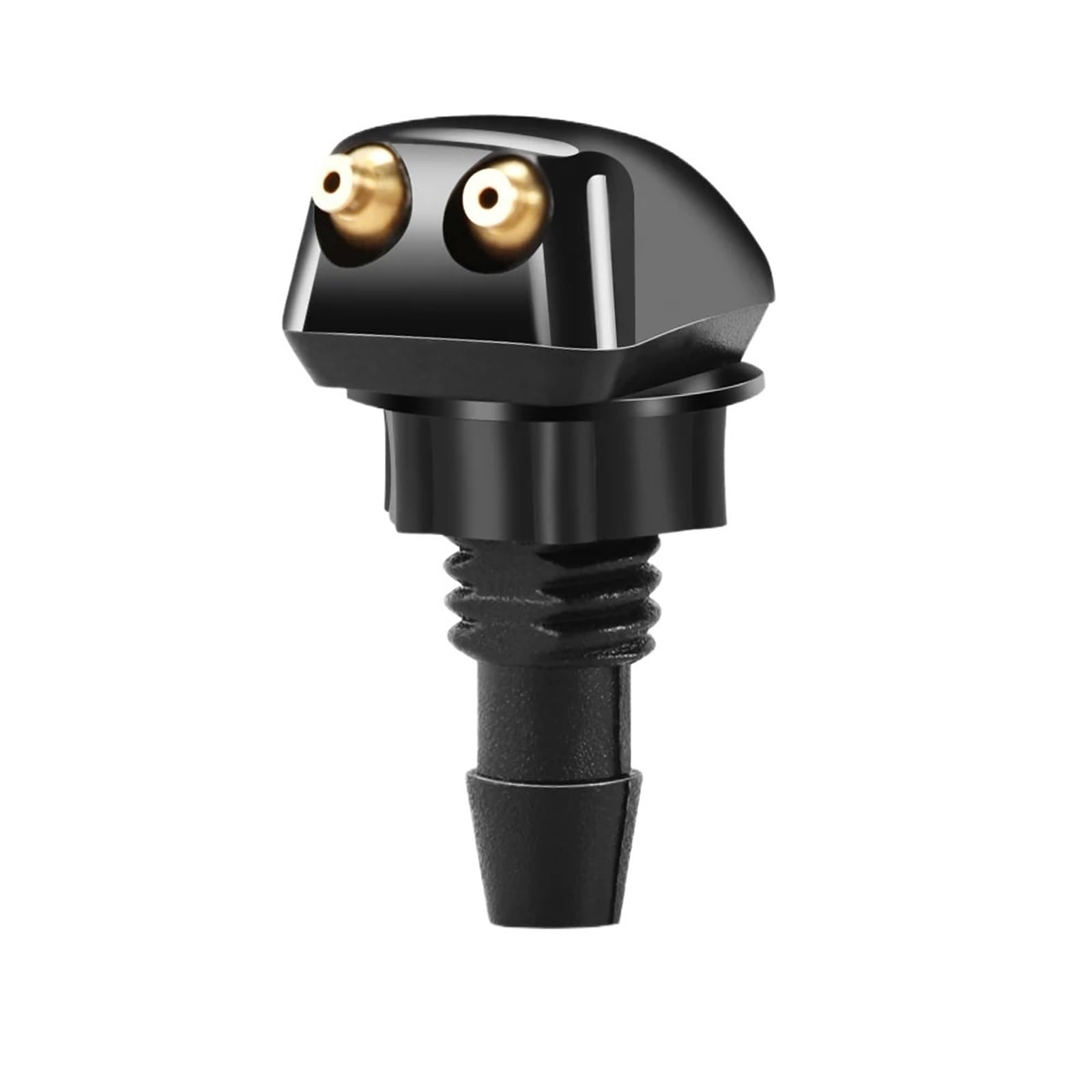 Pacgydk 1Pc Car Windshield Nozzles Car Windshield Wiper Washer Spray Nozzle Fits Most Models Dual Holes Water Jet(1Pc)
