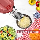 Krajalnica ze stali nierdzewnej, nasadka do miksera KitchenAid, maszyna do sałatek z krajalnicą do warzyw, tarka do sera Cofun