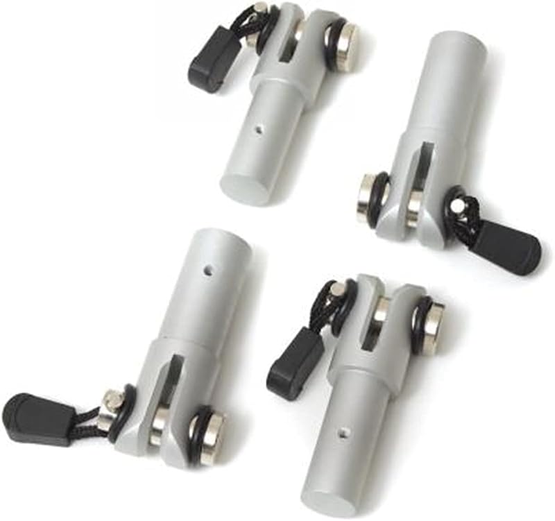 Desconectores rápidos da capota de lona RAMPAGE PRODUCTS para Jeep Wrangler TJ 1997 a 2006 – Conjunto com 4 peças