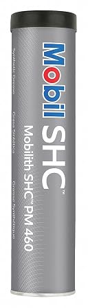 Mobilith SHC PM 460 White Lithium Complex Multipurpose Grease, 13.7 oz, NLGI Grade 1.5 1 tubeF
