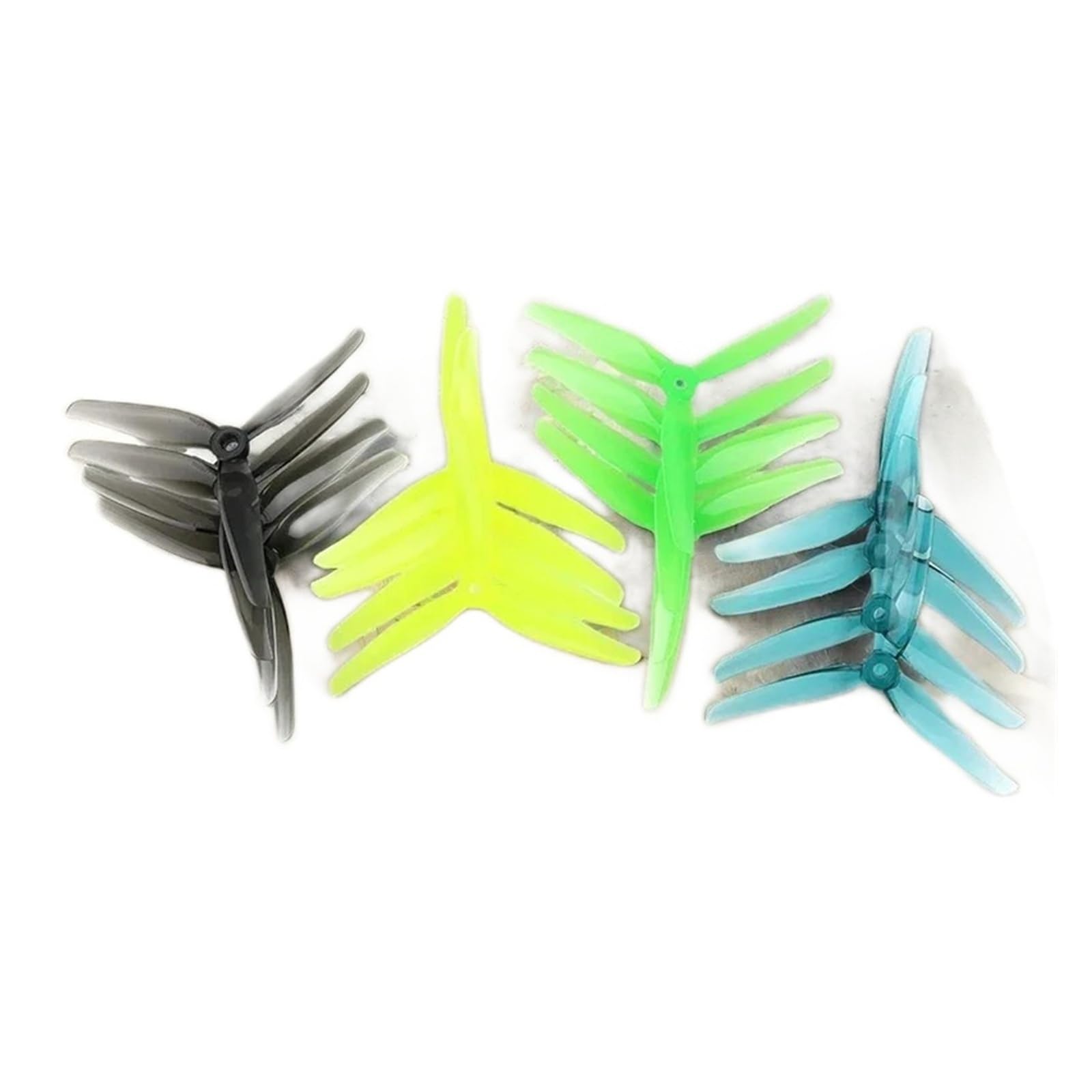 5140 5 cali FPV Tri-Blade śmigło CW CCW 2 pary do freestyle 5" (2 pary F5 Blue)