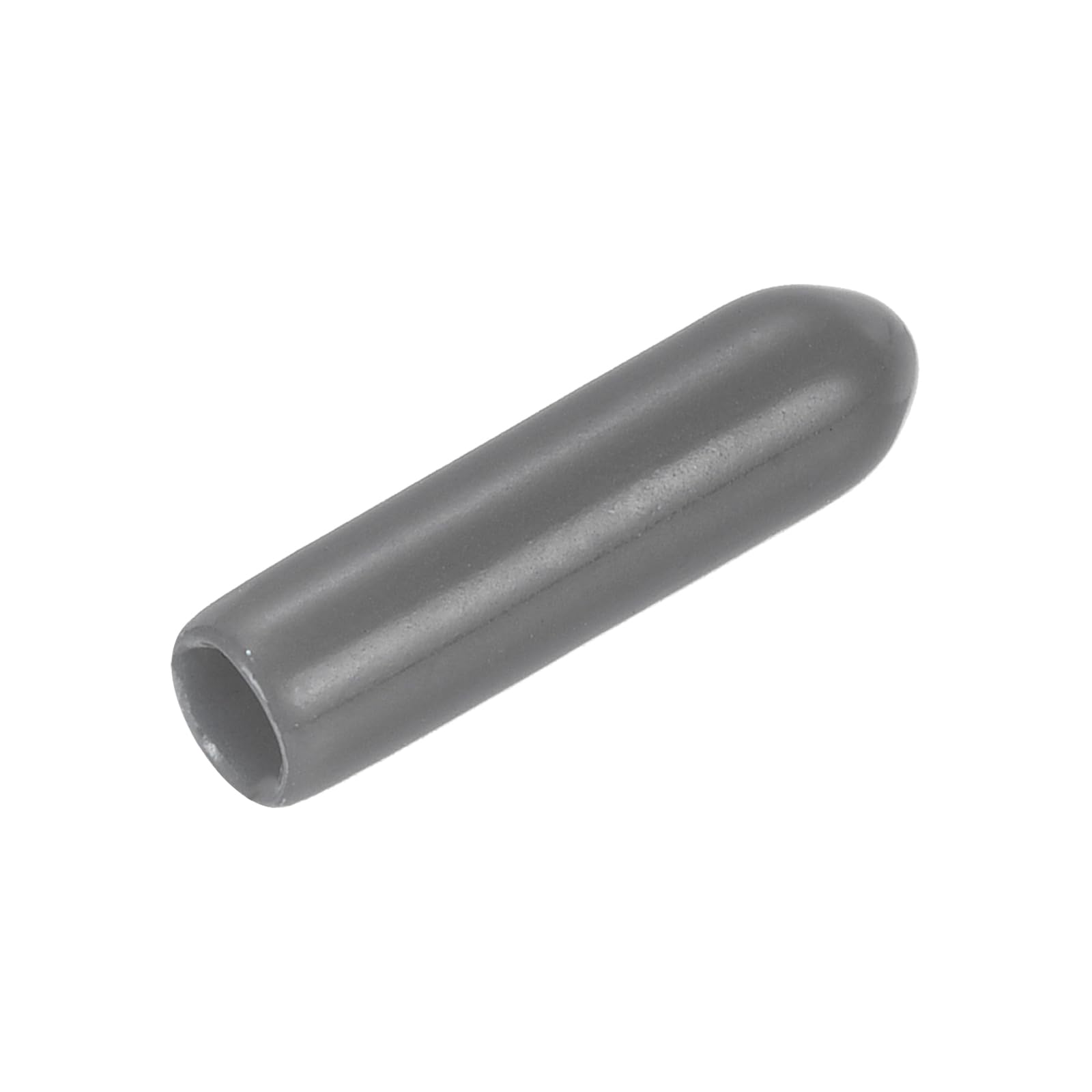 uxcell 20pcs Rubber End Caps 3mm(1/8") ID Vinyl PVC Round Tube Bolt Cap Cover Screw Thread Protectors Dark Grey