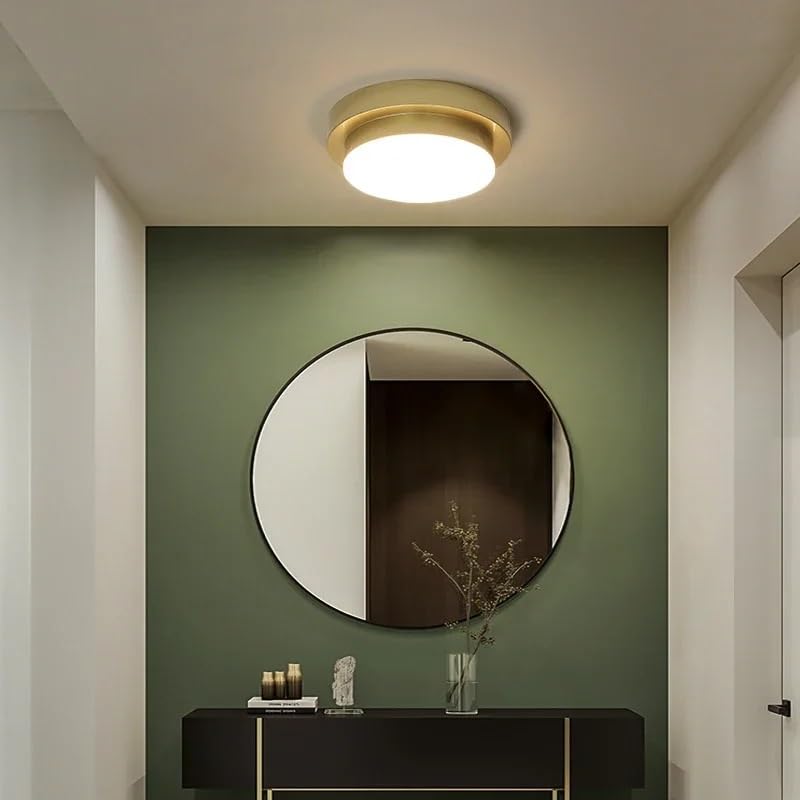 Plafonnier LED acrylique rond pour en finir avec les pièces sombres