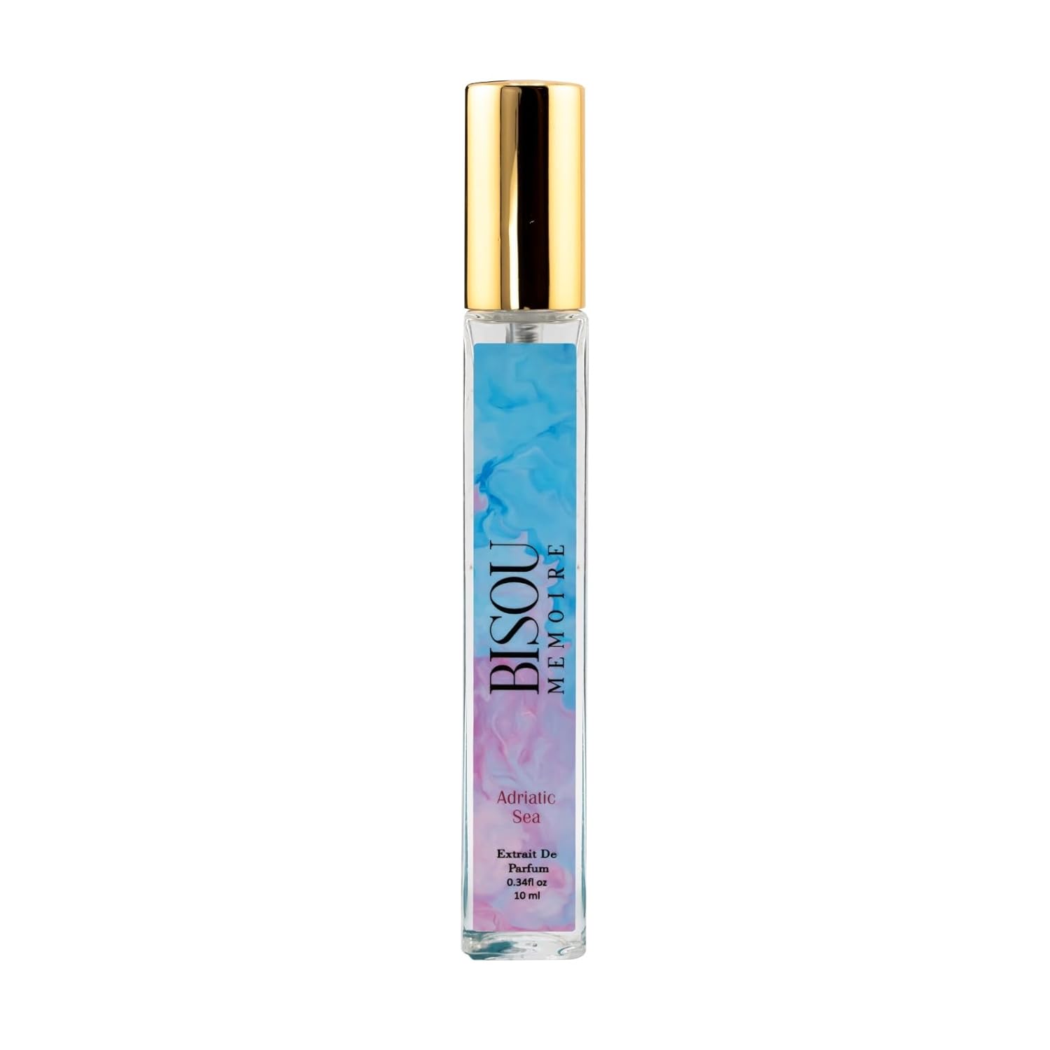 Adriatic Sea Extrait de Parfum, Unisex Perfume with Plum Pear Immortelle Jasmine Vanilla Almond, Fresh Fruity Scent, 10 ml