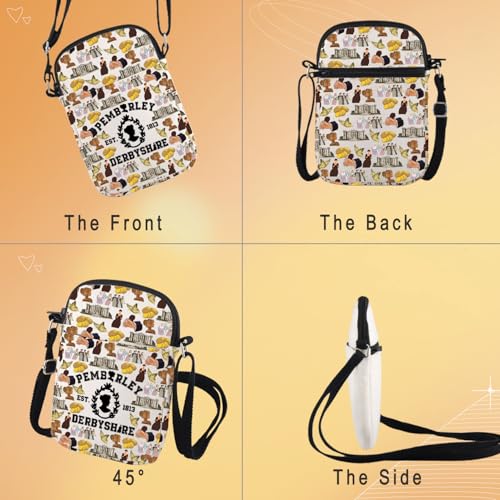 Gzrlyf Romance Bookish Gift Pride Inspired Crossbody Bag Literatures Gift For Reader Bookworm Wallet Bag3