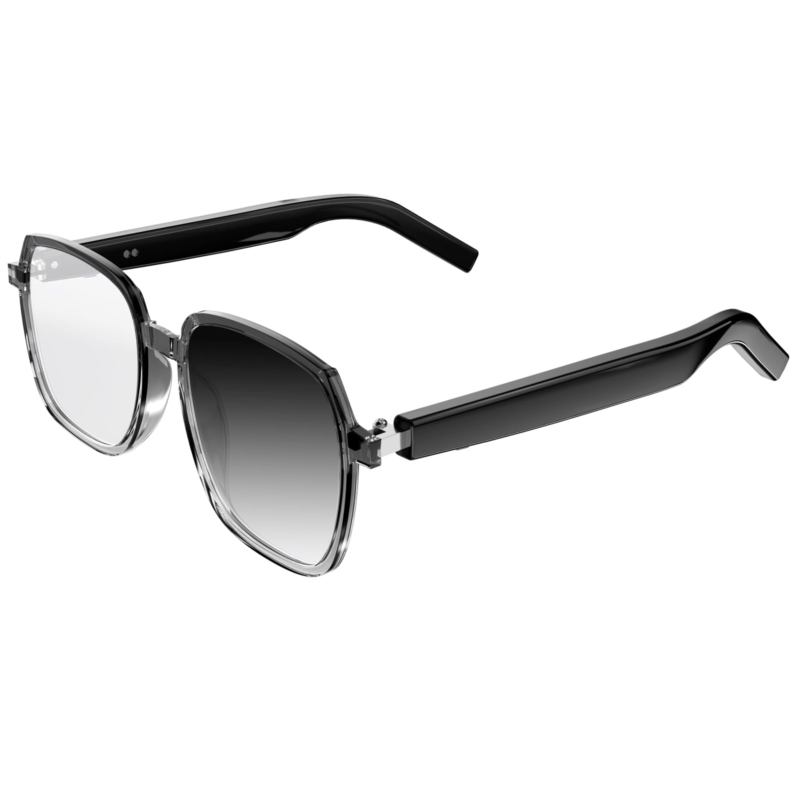Bluetooth Smart Glasses Photochromic Sunglasses Lenses Blue Light Blocking-Wireless Eyewear for Calls Music Voice Assistant-Lightweight Frame for Work