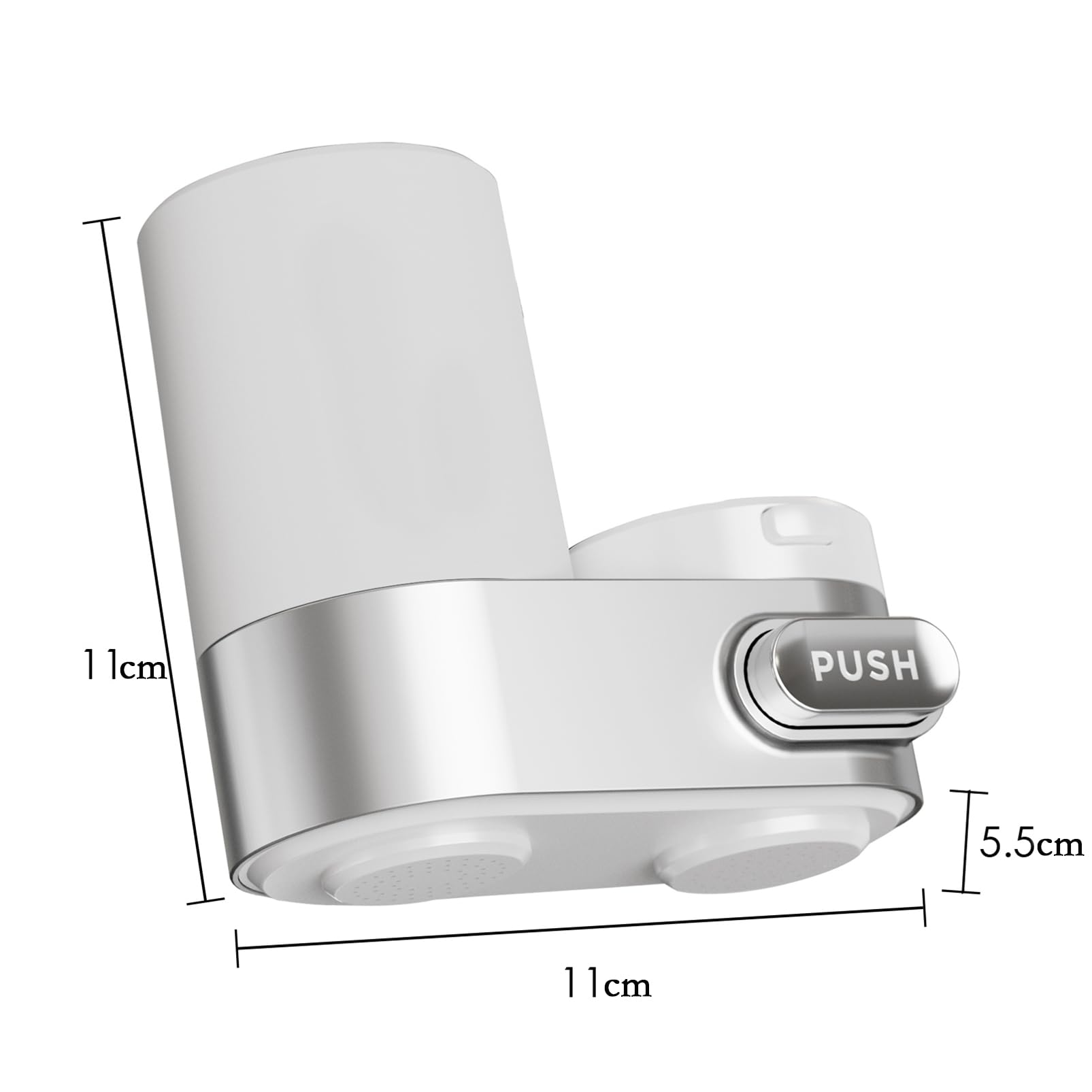 Purificador De Agua De Grifo, Filtro De CarbóN Activado DoméStico, Interruptor MecáNico, Elimina Cloro Y Metales Pesados, Apto Para Cocina Y BañO
