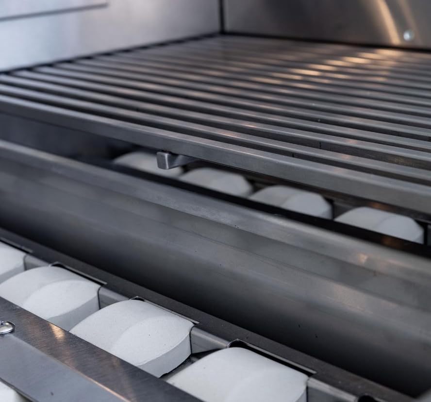 Summerset TRL Pro 32-in 3 Burner Built-In Natural Gas Grill w/Rear Infrared Burner & Rotisserie Kit - TRLPRO32