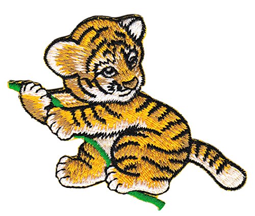 Preisvergleich Produktbild Patch Tiger Baby Aufnäher Bügelbild