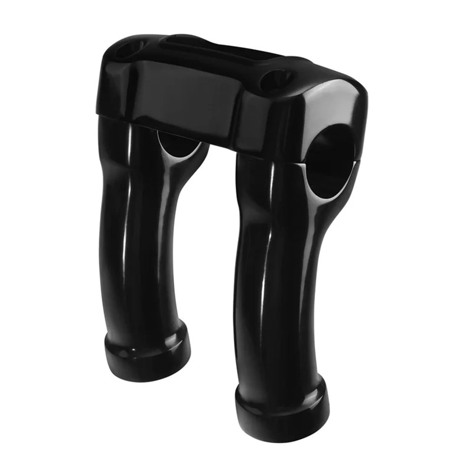 Pontets guidon moto Pince Montage Guidon Pour Softail Breakout Standard Street Bob FXBB FXDR FXBR Barre 1.25 Pouces 4 Pouces Haut