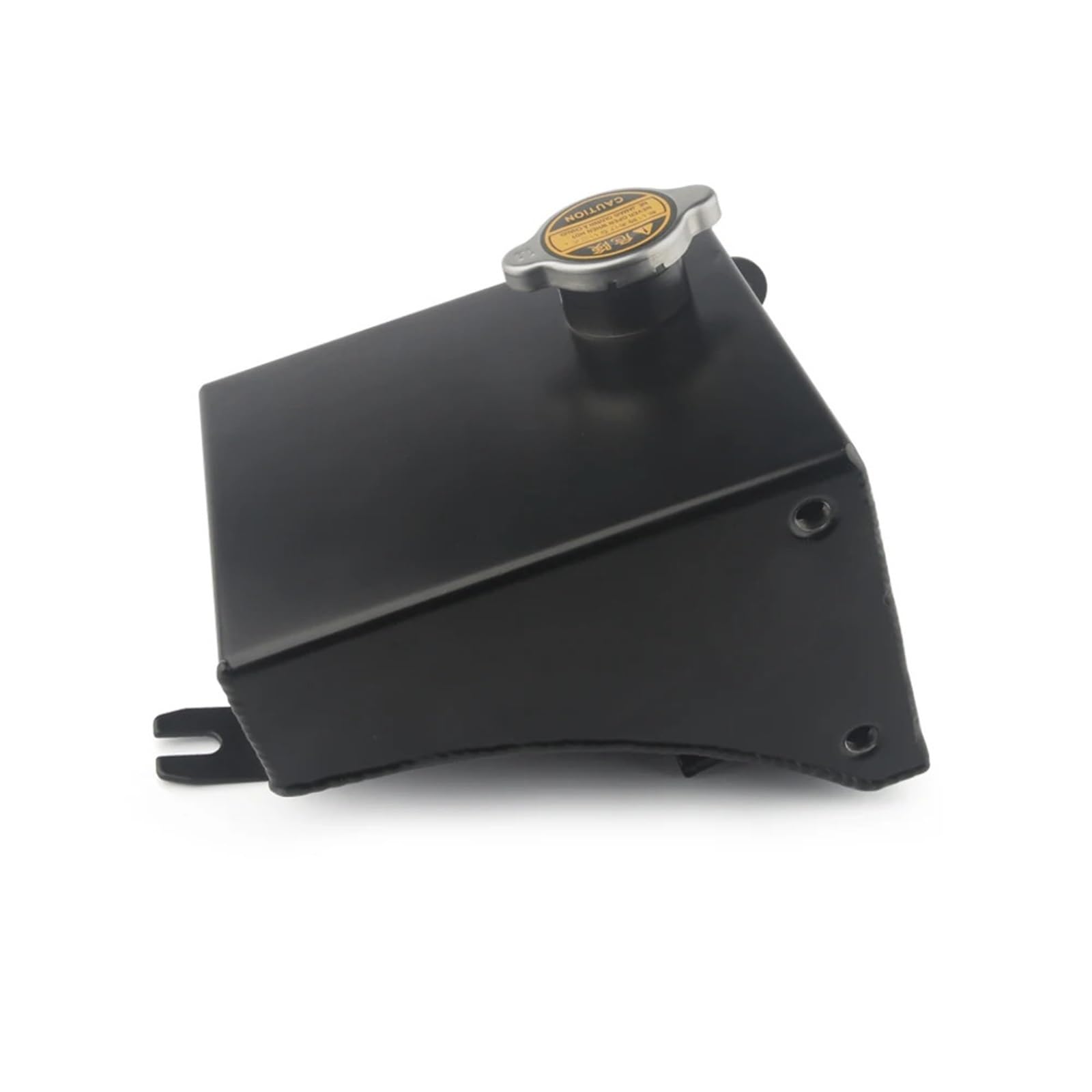 240SX S13 SR20DET KA24DE KA24E KA24 Aluminiowy zbiornik wyrównawczy płynu chłodzącego Zestaw pasuje do Nissana Zestaw zbiornika rozprężnego(Black)