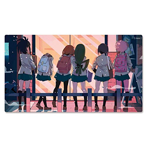 Preisvergleich Produktbild My Hero Academia Anime Mauspad, Rechteck Wasserdicht Große Verriegelungskante Rutschfeste Midoriya Izuku Mäuse Pads für Desktop-k