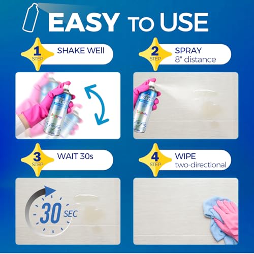 Image of Balloon Shine Cleaner Spray 15oz 60-Second Clean for Party Setup | Balloon Shine Spray Residue Remover, Fast-Acting Protective Cleaning Effect, Designed for Party Hosts & Event Planners