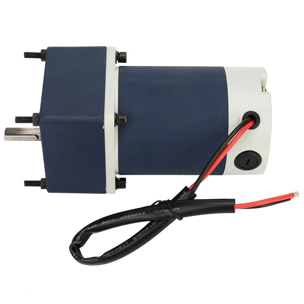 24V 60W Permanent Magnet DC Geared Motor, Adjustable Speed High Torsion Metal Gear Reducer Motor, Large Torque Motor,High Performance and Durable(3, 700RPM): Tools & Home Improvement