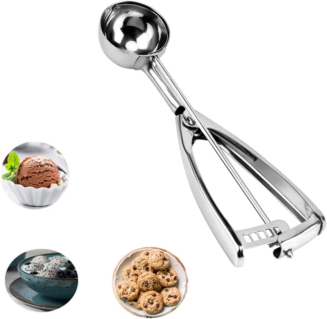 Cookie Scoop 2 Tablespoon Small Ice Cream Scooper with