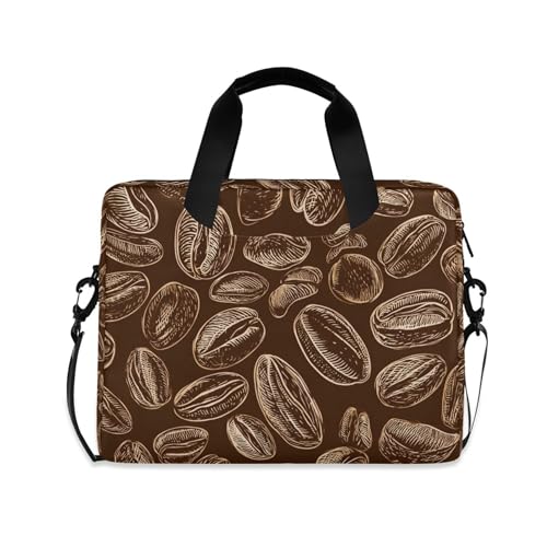 ALAZA Maletín Coffee Beans para Laptop 13 a 15.6 pulgadas