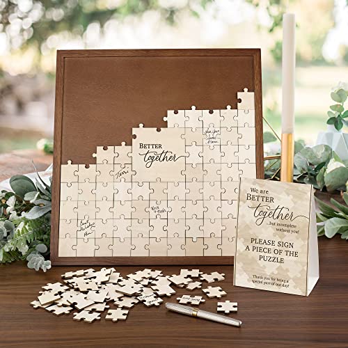 Lillian Rose Puzzle Guest Book For An Alternative Wedding Guestbook by Lillian Rose - Image 4