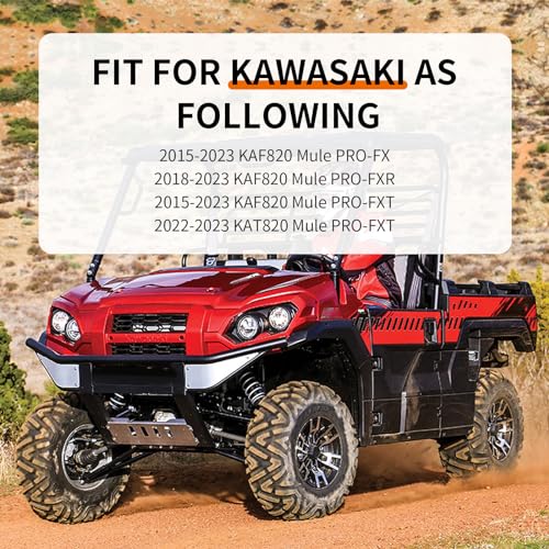 Image of Spark Plug & Cap Wire Kit for Kawasaki KAF820 KAT820 Mule PRO-FX PRO-FXR PRO-FXT 2015-2023 21150-0013