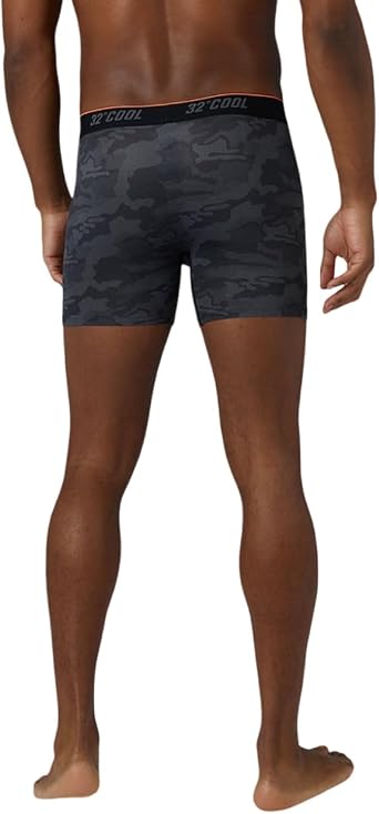 Men's Cool Active Printed Boxer Brief