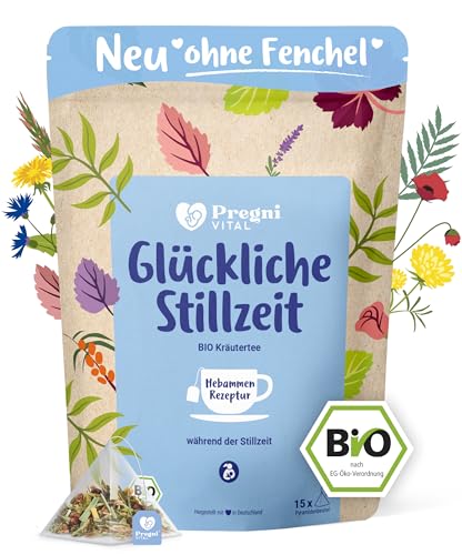 PregniVital Glückliche Stillzeit® - BIO Stilltee im Pyramidensack