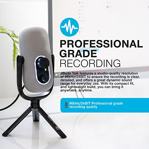 JLab JBuds Talk USB-C Condenser Microphone (White) - image 2