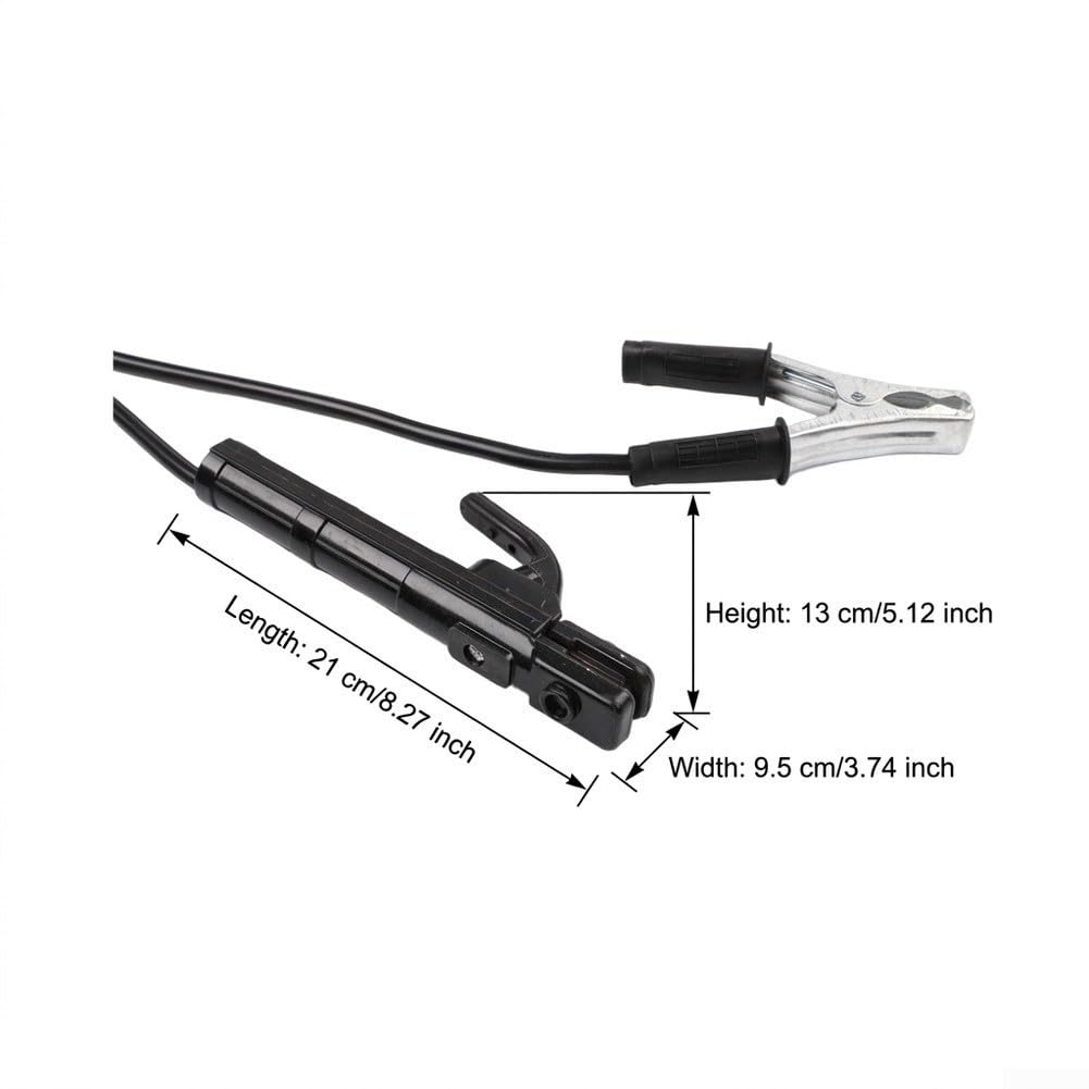 Máquina de soldadura portátil de 220 V con inversor IGBT, soldador de CC de pantalla digital para reparación de acero y hierro, herramienta compacta de soldadura doméstica para proyectos de bricolaje