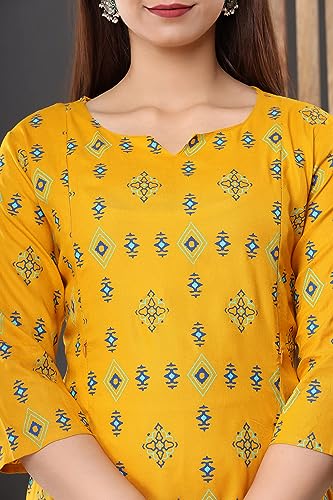Image of Vinny's Creation Women's Cotton Maternity Kurti | Floral Printed Feeding Kurta with Hidden Zipper | Stylish Pregnancy Gown & Nursing Dress for Womens