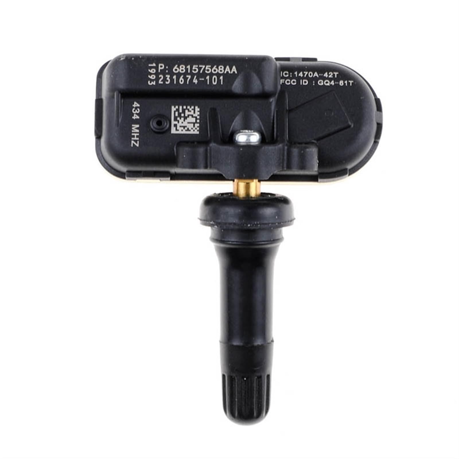 68157568AA TPMS Sensor Compatible with Jeep, Dodge Ram 1500 2500 2014-2018 Tire Pressure Monitor 315MHZ Durable and Corrosion Resistant