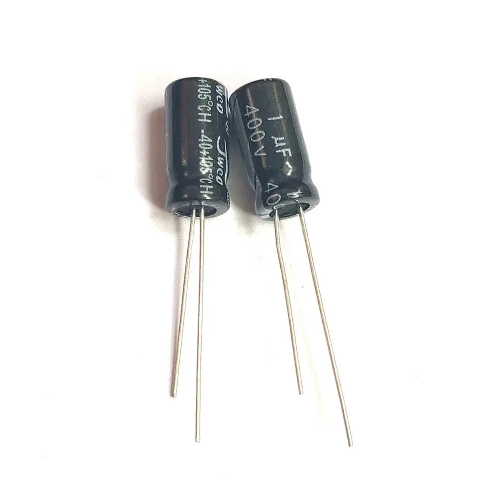 Condensateurs électrolytiques aluminium 2.2uF 400V haute tolérance thermique pour circuits