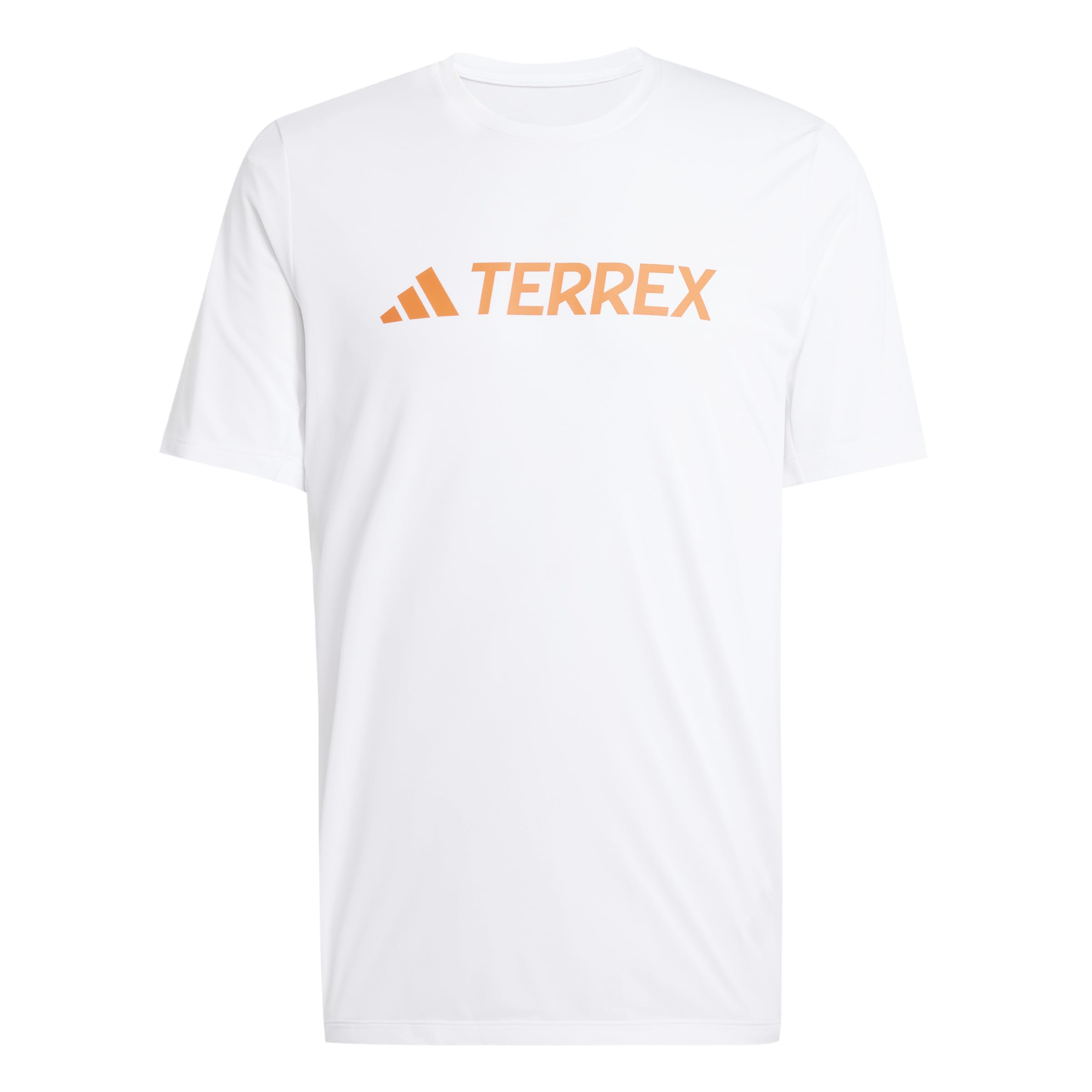 adidas Men's Terrex Multi Climacool Logo Tech T-Shirt, White, XL