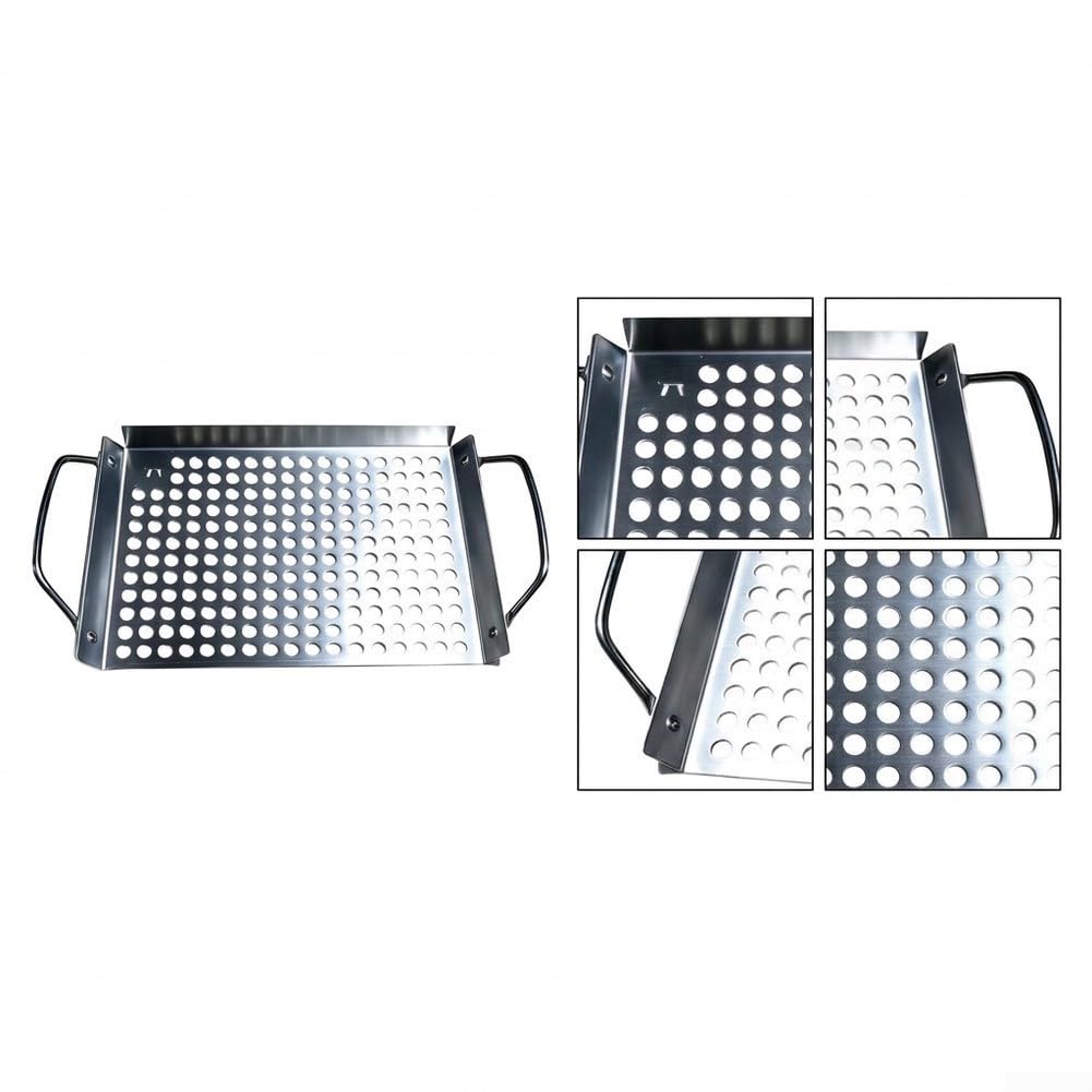 Cesta Asar Verduras Pescado Rejilla Antióxido(white)