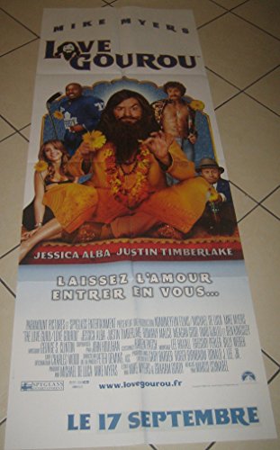 Affiche cinéma originale 60x120 Love Gourou grand format mural