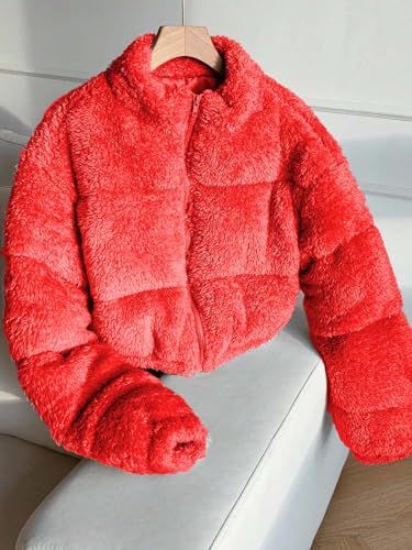 Image of KOTTY Premium Women's Coral Fabric Blue Jacket - Soft Touch Coral Fabric,Stylish Warm Wear,and Modern Winter Appeal