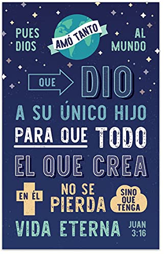 Moments With The Book God's Way Of Salvation (John 3:16) (Gospel Tract - Packet of 100 - Spanish)