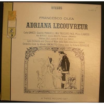 Francesco Cilea Adriana LeCouvreur