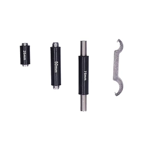 Miniatura 9 de Juego de herramientas de medición de metal de alta precisión versátil micrómetro exterior de 4 uds, fiable y duradero, 2550753.937 in 0.000 in