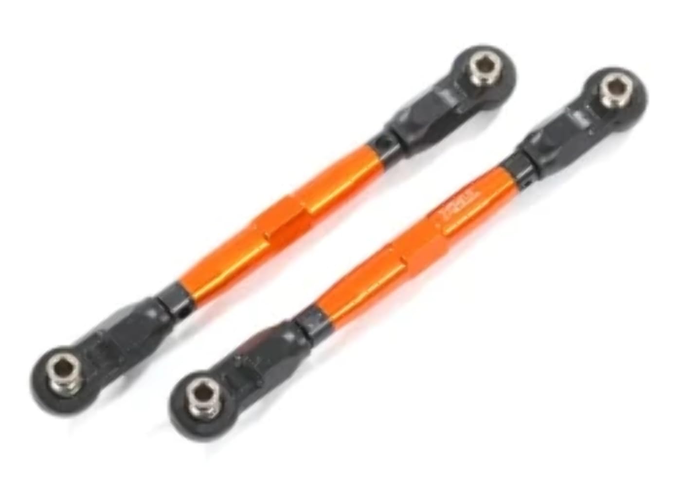 TKSさま Traxxas Toe Links, Front (Tubes Orange-Anodized, 7075-T6 Aluminum