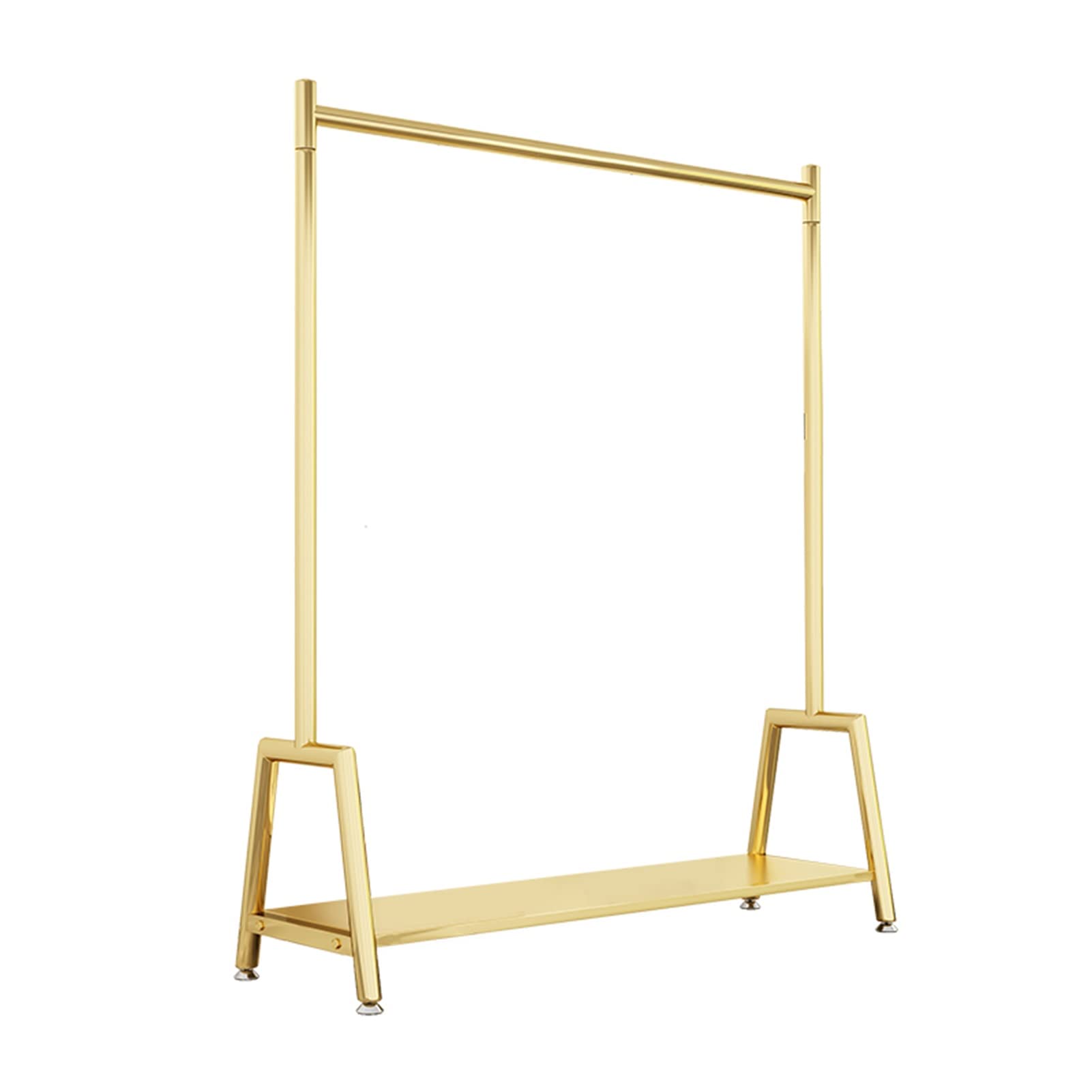 Porte-manteau en métal doré pour ranger une chambre sans armoire