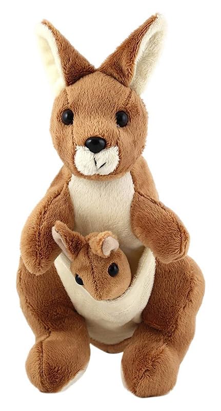 Bigstep Kangaroo Soft Toy, Baby Toys, Kids Toy, Soft Toy, Toy for Girl, Birthday Gift for Girl/Boys, Toy Gift for Girls, Kids Toys for Boys/Girl (Kangaroo with Baby, 30 cm) (B0C9XBJJYV) Amazon Price History, Amazon Price Tracker