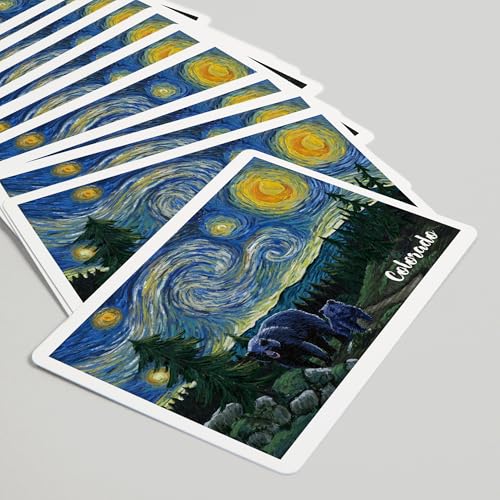 Lantern Press Colorado, 52 cartas tamaño póker miniatura 5