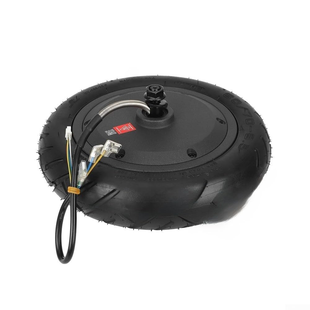 Kit de moteur de moyeu arrière 48 V 400 W avec pneu à vide sans chambre à air de 6,5 pouces pour Xiaomi pour M365 Pro 2 adulte scooter électrique remplacement noir roue assemblée