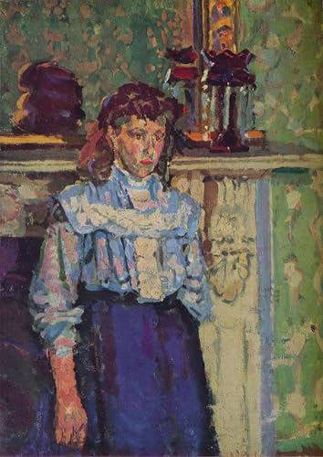 Lienzo de Harold Gilman Interni di Harold Gilman cuadro clásico para decorar 60x90cm