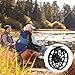 Portable Fly Fishing Reel, Cnc Machined Aluminum, Smooth, Lightweight, Corrosion-Resistant, One-Way Bearing