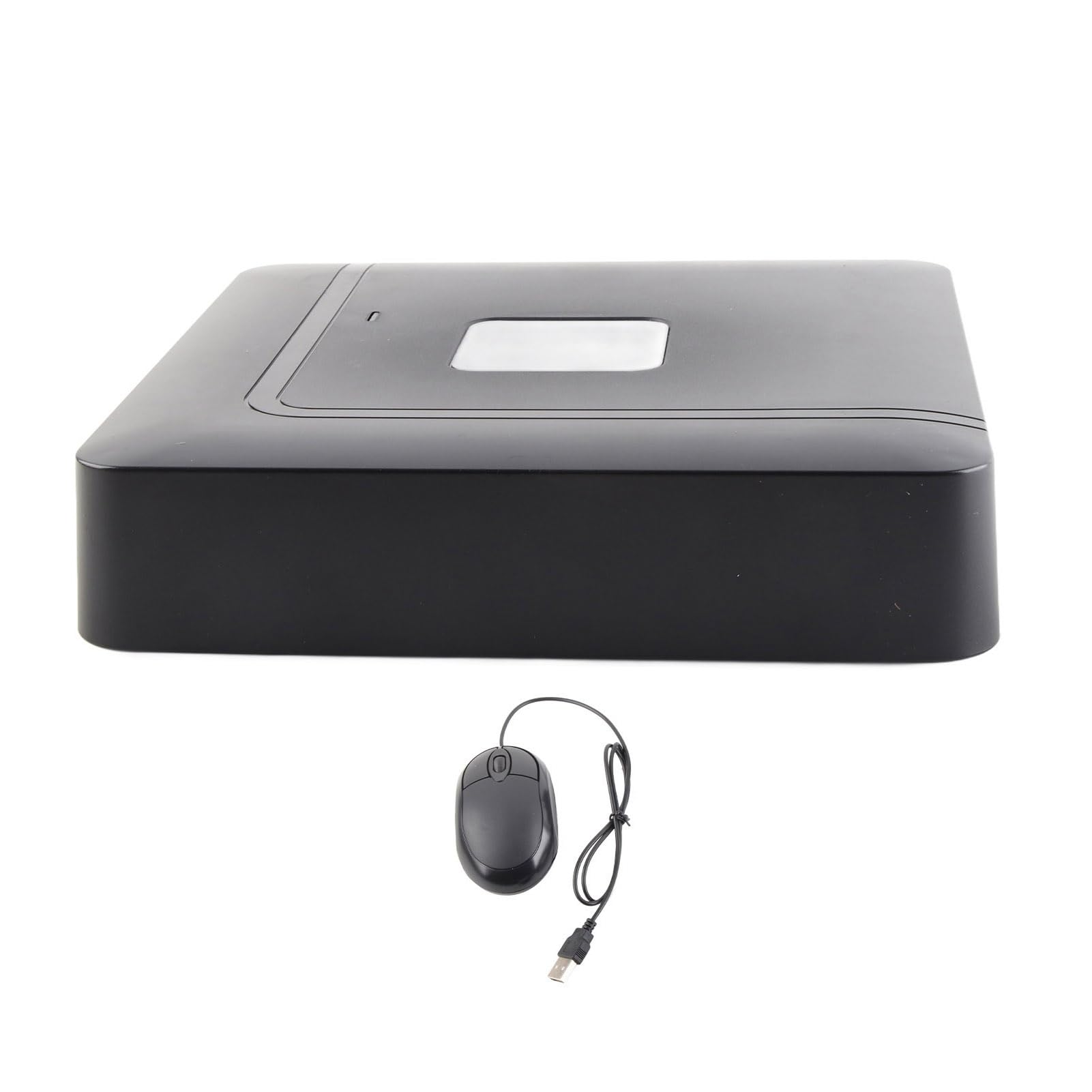 CCTV DVR 4 Canali per Videosorveglianza, AHD/CVI/TVI/DVR/NVR 5 in 1 Telecamera in Tempo Reale Videoregistratore, Home Surveillance Camera System Kit (EU)