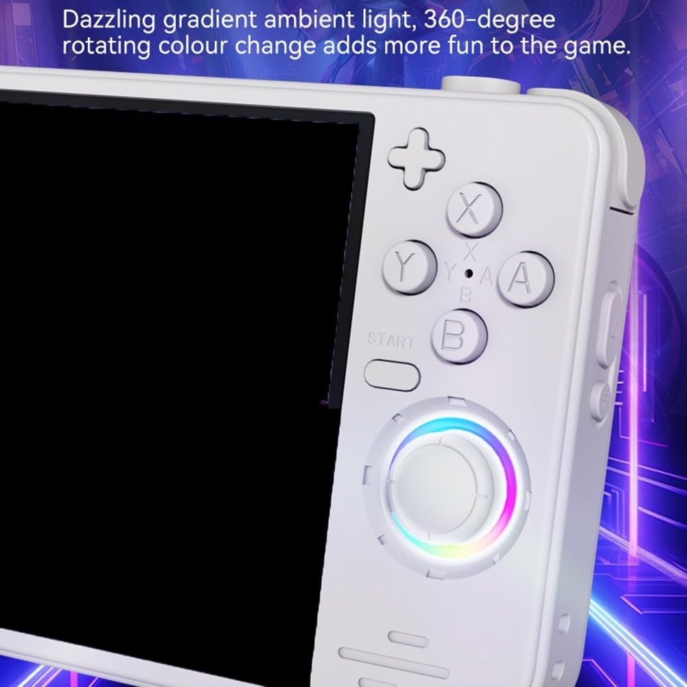 Dispositivo di gioco retrò portatile con oltre 20000 giochi, connettività WiFi, open source per piattaforma Linux, intrattenimento portatile per tutte le età (128G verde)