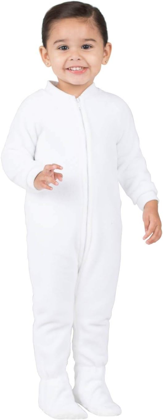 Footed Pajamas Fleece One Piece Pajamas for Infant, Toddler & Kids Gifts