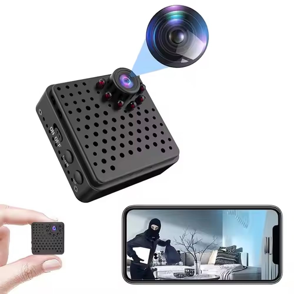 Hd Camera Audio Video Recording 1080p Indoor Wireless WiFi Mini Security Camera for Home Office Room Security Spy Camera - Night Vision, Motion Detection,Live View-image-39