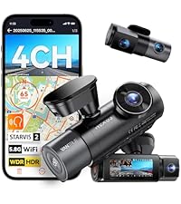 Amazon.co.jp: 【2025年最新】 4カメラ ドライブレコーダー VANTRUE