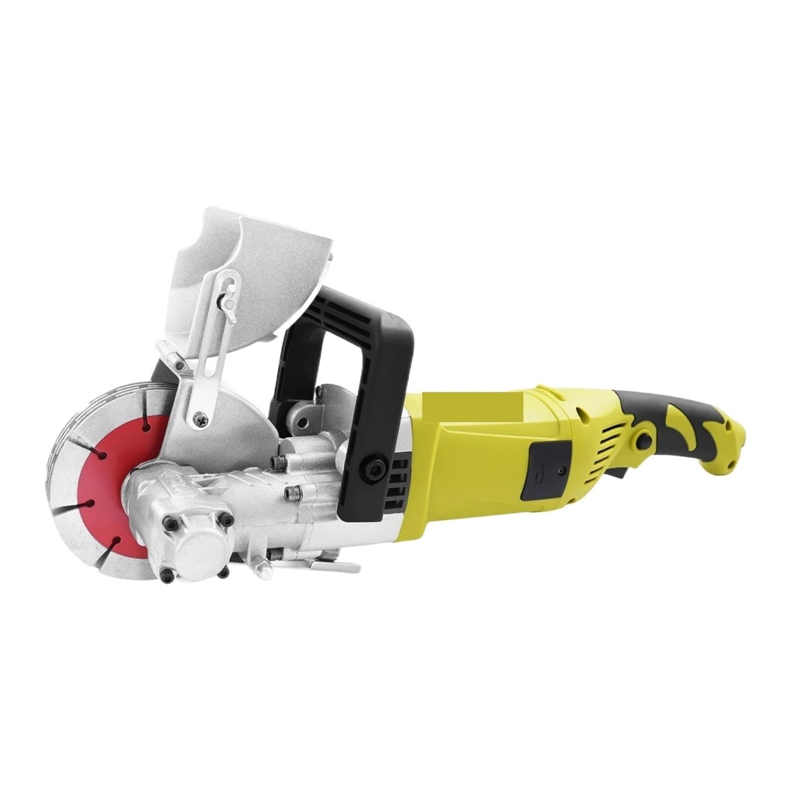 Wall Chaser with Dust Extractor 4KW 5 Blades Electric W/Adjustable Cutting Depth Width for Brick Marble Floors Powerful