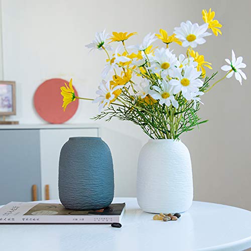 Vase en céramique pour salon et compositions florales de table basse chic - 7